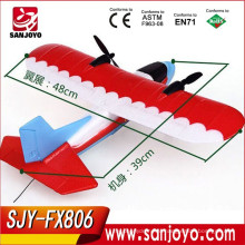 Летать подготовки начинающих RC самолет 2.4 ЧЗ прочный ЕНП RC планер Электрический RC самолет SJY-FX806